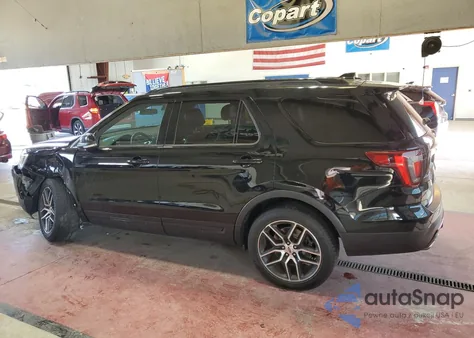 2017 Ford Explorer Sport из США, поврежденный, VIN 1FM5K8GT5HGC09134